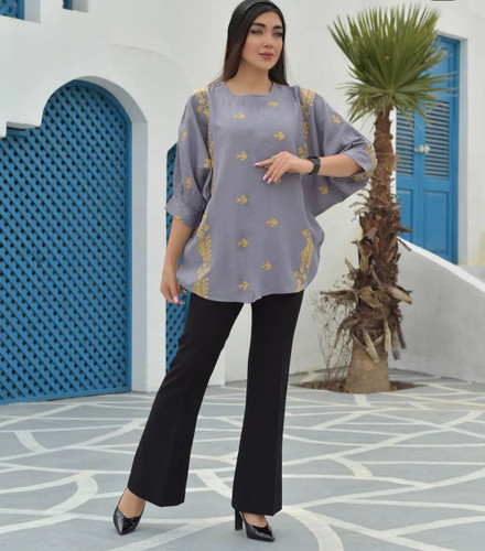 کیمونو کرسپو خامه دوزی